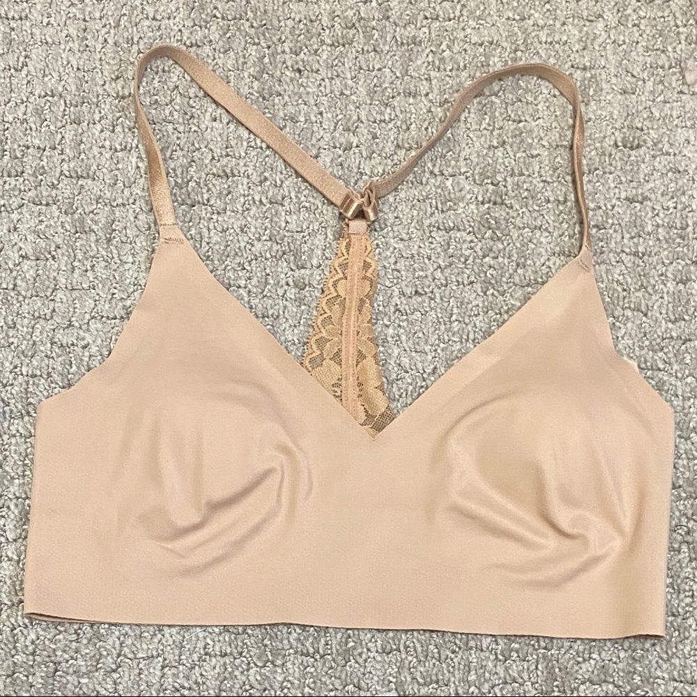 Victoria’s Secret Nude Padded Racerback Bra